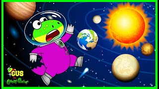 Pretend Play OUTER SPACE TRIP! Educational Adventures Gus Vs Gustav Space Mission!