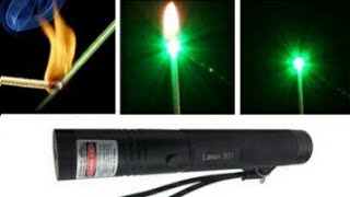 Burning Laser 303 | 532nm Green Laser with Adjustable Pointer full review and use