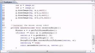 Java Game Development 35 Using the Robot YouTube