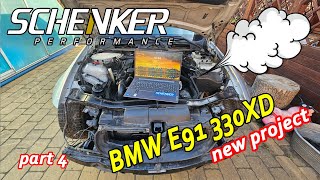 VLOG #49 - BMW E91 330XD - velký servis, kardan, brzdy, ručka, kola, diagnostika