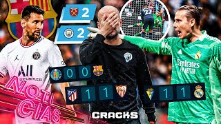 "OJALÁ vuelva al BARÇA": padre de MESSI | CITY pincha en LIGA | ¿SALAH y VIRGIL llegan a la FINAL?