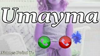 Umayma Name Ringtone | Umayma Naam Ki Ringtone | Umayma ringtone | Umayma Please Pickup The Phone