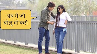 Fake G-U-N Proposing Prank On Cute Girl  Tarun Tiger l