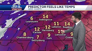 Cold \u0026 blustery stretch of weather, tracking two storms for weekend in south-central Pennsylvania