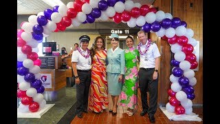 Hawaiian Airlines 90th Anniversary Flight