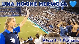 Estuvimos en el primer partido de GARECA cómo Dt de Vélez💙 ,( hinchada🎶 y análisis del partido) ✍🏻