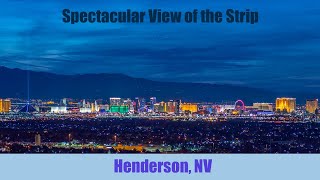 Spectacular View of the Strip, 391 Solitude Peak Ln, Henderson, NV