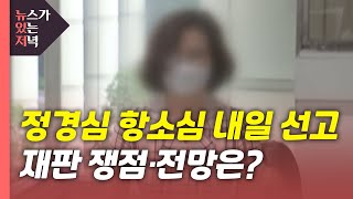 [뉴있저] 정경심 항소심 내일 선고...주요 쟁점·재판 전망은? / YTN