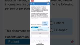 Use MyChart Bedside on a Web Browser