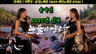 눈물이난다 ( 송가인 ) 2025년 신곡