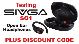 Testing SIVGA SO1 open ear headphones