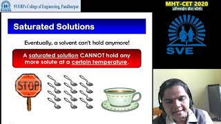 SVERI MHT CET Crash Course : Solution and  Colligative Properties