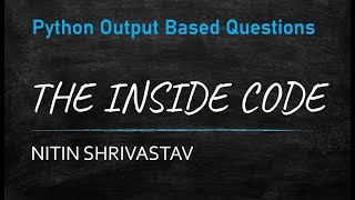 Python Output Questions | Python Questions And Answers | Python Questions For Interview | Datadrix