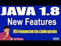 Java 1.8 New Features || Anonymous inner class & lambda expressions || Session - 15 by Durga sir