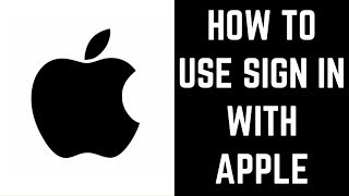 How to Use Sign in With Apple