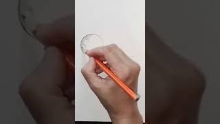Easy 3D water drop drawing / Easy pencil drawing #shorts  #trending #YouTube shorts #Viral