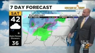 KDKA-TV Evening Forecast (11/11)