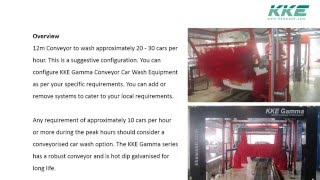 KKE Gamma Conveyor Car Wash Equipment