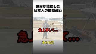 米軍が認めた日本人の曲技飛行