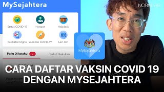 Cara daftar vaksin covid 19 dengan aplikasi MySejahtera