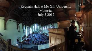 LIVE CONCERT at McGill University (Redpath Hall) / Jean-Baptiste Robin