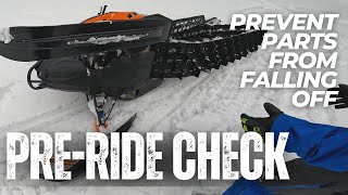 Multi-Point Snowmobile Check \\\\ Do This Before Every Ride