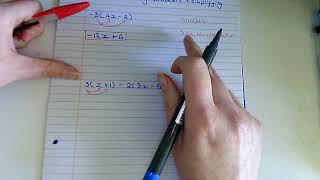 Removing brackets and simplifying
