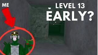 HOW TO GET TO LEVEL 13 EARLY IN BIG SCARY!