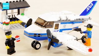 ANAのレゴ！！　レゴ シティ ANAオリジナル 限定4000セット プロペラ機 日本未入荷モデル ANAバージョン 2928 ／ LEGO City  In-Flight (ANA version)