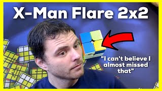 X Man Flare 2x2 from QiYi Unboxing and Impressions