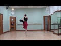 RAD Grade 6 Ballet - Free Movement - Exercise for Elevation and Use of Space