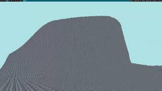 voxel engine test 2: basic terrain and collision