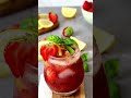 Strawberry Basil Lemonade #shorts