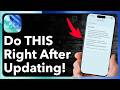 iOS 26.4 - Do This IMMEDIATELY After You Update