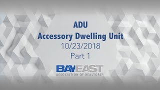 Accessory Dwelling Unit - Part 1