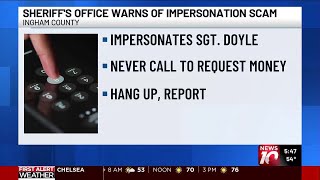 Ingham County Sheriff’s Office warns public about phone scam