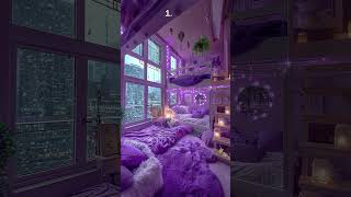 Choose your fantasy bedroom to live in...😍 #aesthetic #aurora #vibes