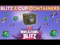 opening Blitz X Cup containers ● WoT Blitz