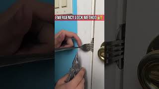How A Simple Fork Can Instantly Secure Your Door Shorts