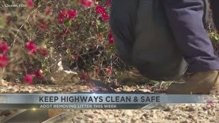 ADOT working to remove litter from I-10, I-19