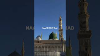 Ankhon ka tara Naam e Muhammad #youtubeshorts #madina #makkah #naat #islam #shorts