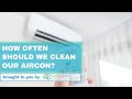 HOW OFTEN SHOULD WE GET OUR ACs CLEANED?