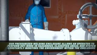 Safe Arc Welding Enclosure Animation