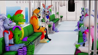 MMD FNAF SECURITY BREACH Memes And Dance Collection