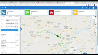 GPS vehicle tracking Software with beautiful Admin Dashboard , See smooth movement of Marker