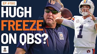 REACTION: Hugh Freeze discusses Auburn's quarterback situation