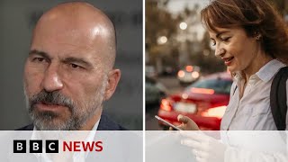 Wait a few more minutes for an electric Uber, says firm’s boss | BBC News