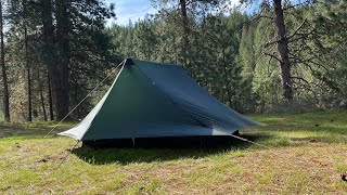 Hilleberg Anaris - Functional pitching options and my only complaint...