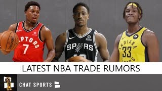 NBA Trade Rumors On Kyle Lowry, DeMar DeRozan, LaMarcus Aldridge, Spencer Dinwiddie & Myles Turner