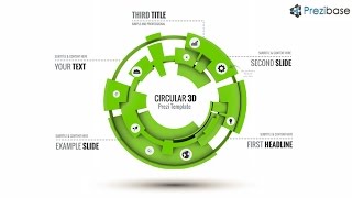Circular 3D - Prezi Template